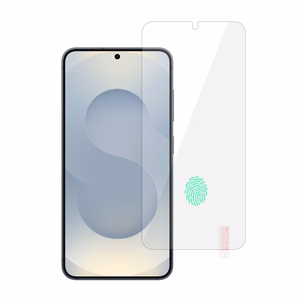 Grūdintas stiklas Gold, skirtas SAMSUNG GALAXY S25 ULTRA (su atrakinimu piršto atspaudu)