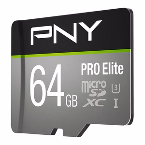 Atminties kortelė PNY PRO Elite microSDXC 64GB
