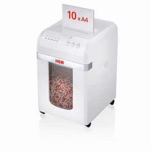 Popieriaus smulkintuvas su automatiniu padavimo mechanizmu HSM Autofeed X200, 30 l, P4, 4 x 12 mm