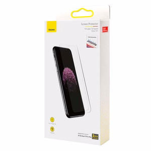 Baseus 0.3mm Pilno stiklo grūdintas stiklas (2vnt. rinkinys) iPhone XS Max/11 Pro Max 6.5 colių