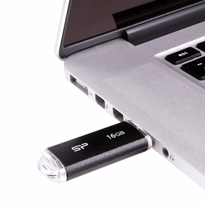 Silicon Power Ultima U02 USB atmintukas 16 GB USB A tipo 2.0 Juoda