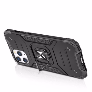 Wozinsky Ring Armor iPhone 14 Pro dėklas telefonui su magnetiniu laikikliu ir žiedu, auksinės spalvos