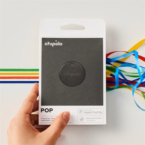 Chipolo POP — Bluetooth-трекер со сменной батареей для iOS и Android, черный