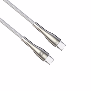 Forever Sleek кабель USB-C - USB-C 1,0 m 60W белый
