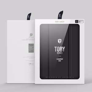 Dėklas Dux Ducis Toby Samsung X520/X526 Tab S10 FE/X710/X716 Tab S9/X510/X516 Tab S9 FE juodas