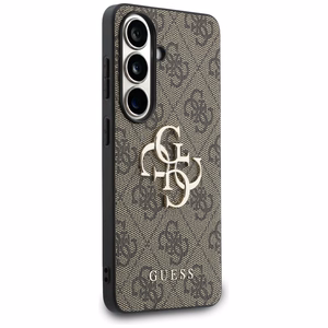Dėklas Guess PU 4G Metal Logo Samsung S942 S26 rudas