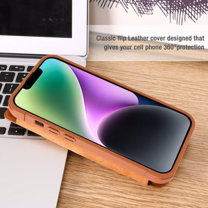 Чехол Nillkin Qin Pro Leather Apple iPhone 14 Plus синий