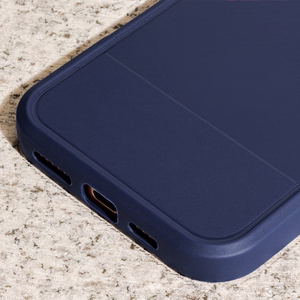 Simple Carbon dėklas telefonui iPhone 17 Pro Max 6,9" mėlynas