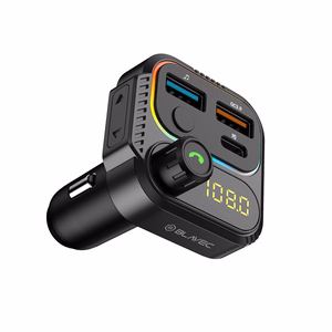 Blavec FM transliatorius Flash TR-01 MP3, Bluetooth - 2xUSB + Type C - PD 36W QC3.0 18W (TFMFTR01-B) juodas