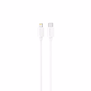 Dudao L4X USB-C to Lightning cable, 30 W, 1.2 m, White