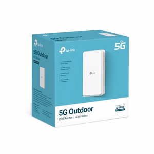 TP-Link 5G lauko maršrutizatorius su integruotu 5G modemu 5G belaidis maršrutizatorius 2.5 Gigabit Ethernet baltas