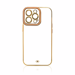 Fashion Case чехол для Xiaomi Redmi Note 11 Pro гелевая крышка с золотой рамкой золотой