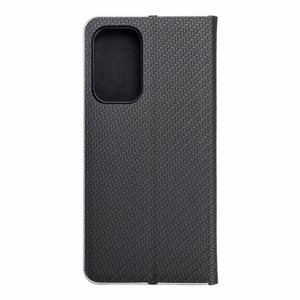 Dėklas telefonui LUNA Book Carbon for SAMSUNG A33 5G - juodas (m)