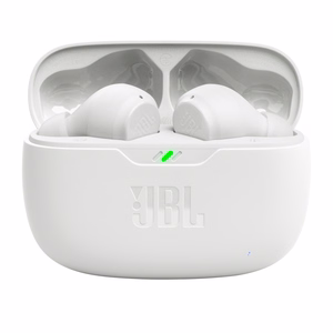 Belaidės ausinės JBL Wave Beam TWS baltos