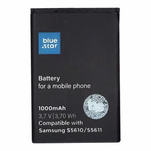 Аккумулятор Samsung S5610 / S5611 / L700 / S3650 / S5620 / B3410 / S5260 1000 mAh Blue Star Premium