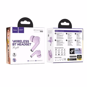 Wireless earphones Hoco TWS EQ2 purple