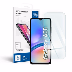 Tempered glass to Samsung Galaxy A05 Blue Star