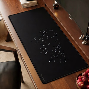 Wozinsky WPD-B1000 žaidimų stalo kilimėlis XXL 1000x500mm, atsparus vandeniui - juodas