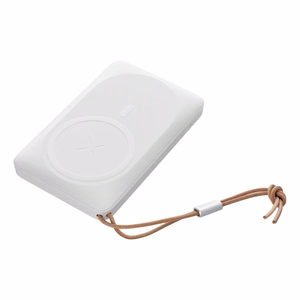 Išorinė baterija POWER BANK VEGER (VP1151) 10000mAh su belaidžiu įkrovikliu (Magsafe 15W) balta