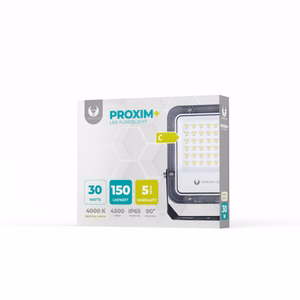 LED prožektorius PROXIM+ 30W 4000K 4500lm 230V IP65 Forever Light 150lm/W, 5 metų garantija