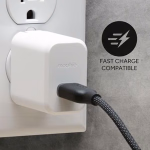 mophie Chargestream USB-C to USB-C kabelis 1m, juodas
