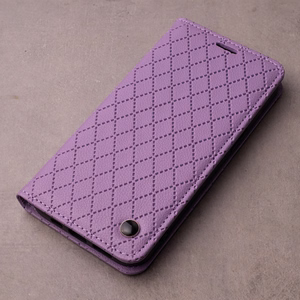 Smart Caro dėklas telefonui Samsung Galaxy A16 4G / A16 5G violetinis