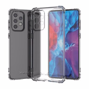 Wozinsky Anti Shock Armored Case for Samsung Galaxy A73 transparent