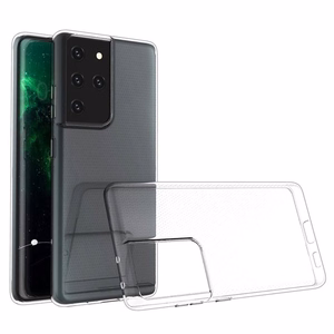 Dėklas Samsung S21 ULTRA, Ultra Slim 0,5 mm galinis dėklas, skaidrus