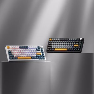 Machenike K600-B82W Belaidė mechaninė žaidimų klaviatūra su apšvietimu GR Silver Switch - juodas