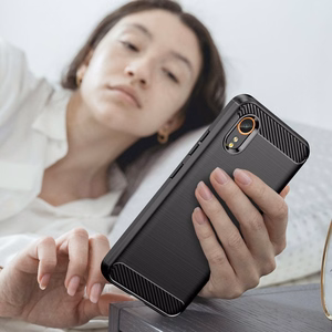 Tech-Protect TPUCarbon Case for Samsung Galaxy XCover 7 - Black