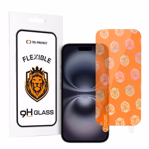 Tel Protect Best Flexible Hybrid Tempered Glass for iPhone 16
