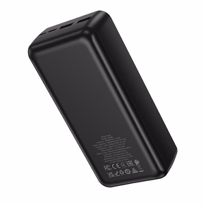 Borofone BJ78B Clever išorinė baterija 30000mAh 2xUSB juoda