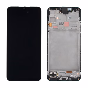 LCD экран Samsung A165 A16 4G с сенсорным стеклом и рамкой оригинальный Black (service pack)