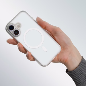 Lowkey Mag for iPhone 15 Pro 6,1" baltas