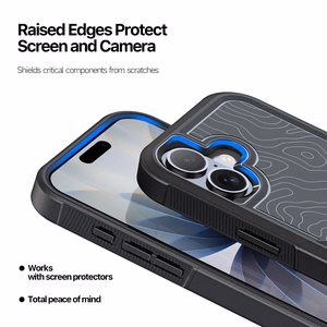 Case Dux Ducis Shld Apple iPhone 17 black (Umbra Pattern)