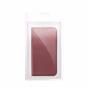 Dėklas telefonui SMART MAGNETO - skirtas Samsung A14 4G / A14 5G - bordo