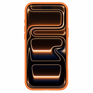 Spigen Silikoninis Fit Mag MagSafe Dėklas for iPhone 17 Pro Max - oranžinis