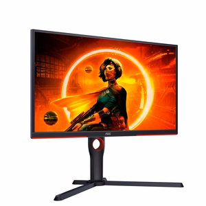 AOC G3 25G3ZM/BK kompiuterio monitorius 62.2 cm (24.5") 1920 x 1080 pikselių Full HD juodas, raudonas