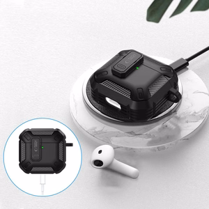 Tech-Protect Carbonox Чехол для AirPods 4 - чёрный
