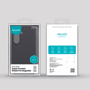 Nillkin Super Frosted Shield Pro magnetinis MagSafe suderinamas dėklas skirta Samsung Galaxy S26 Plus juodas