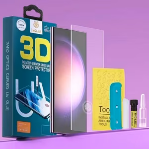 Ekrano apsauga "3D Design UV Glue" Samsung G975 S10 Plus (Blister)