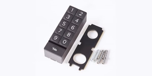 Yale 05/301000/BL skaičių klaviatūra „Bluetooth“ Juoda