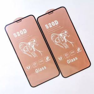 Закалённое стекло 520D Xiaomi Redmi 12 Redmi Note 12R Poco M6 Pro 5G Redmi 13 4G Redmi 13 5G Poco M6 4G чёрный