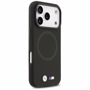 BMW M FW Metal Logo MagSafe Case for iPhone 17 Pro - Black