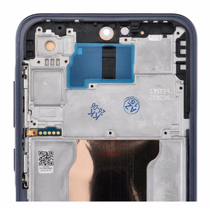 REWA OLED LCD ekranas su rėmeliu, skirtas SAMSUNG A35, juodas