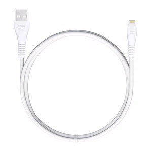 Cable USB A to Lightning Blue Star 2A 12W 1 m PJ-DG5-A white