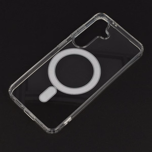 Акриловый чехол Magsafe для Samsung Galaxy S23 прозрачный