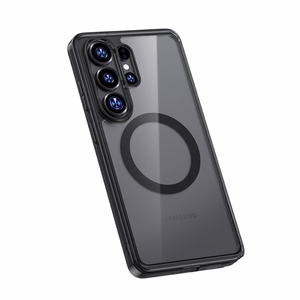 Benks Magnetic Crystal TPU Frame чехол (0050) для Samsung Galaxy S26 Ultra чёрный