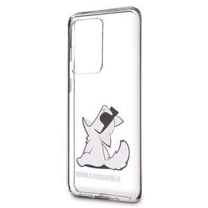 Karl Lagerfeld KLHCS69CFNRC S20 Ultra G988 skaidrus Choupette Fun