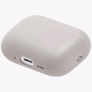 Силиконовый чехол Uniq Lino для AirPods Pro (бежевый)